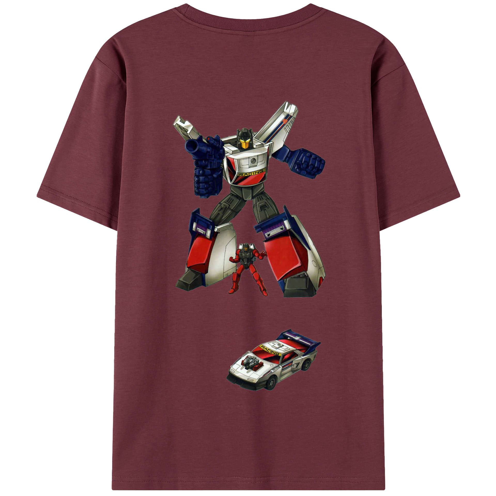 （画像用）  綿100％半袖Tシャツ（背面プリント）